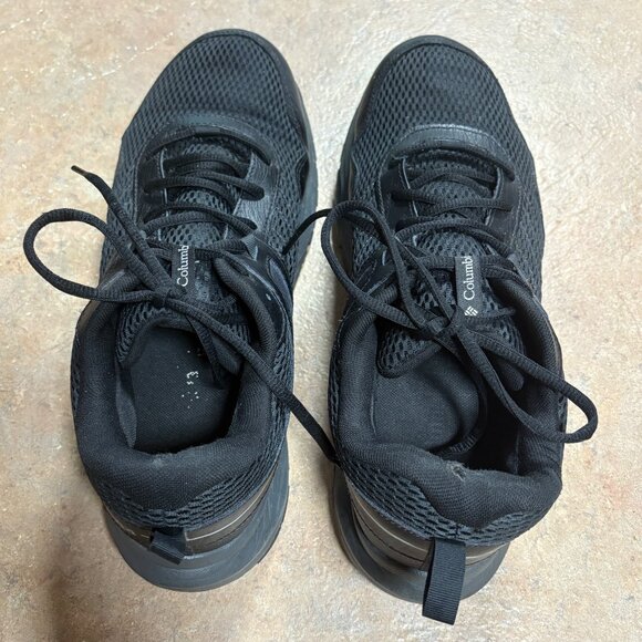 Columbia Mens Plateau Hiking Shoes \Black & Grey Waterproof Outdoor Sneakers 12 - Picture 5 of 14